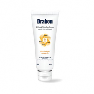 DRAKON FACE WHITENING CREAM WITH COLLAGEN WITH UV FILTERS 50 GM